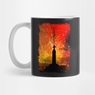 Black Cross Mug